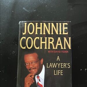 Johnnie Cochran Book - A Lawyer's Life